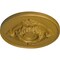 Ekena Millwork Monique Ceiling Medallion (Fits Canopies up to 3 3/4"), Hand-Painted Pharaohs Gold, 13 3/4"OD x 1"P CM13MOPGS - alternate 3